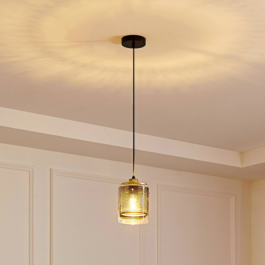 Suspension en verre moderne, Sterzy