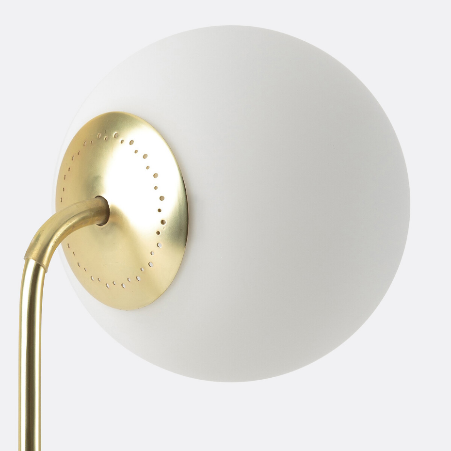 Lampe verre opaline, Moricio