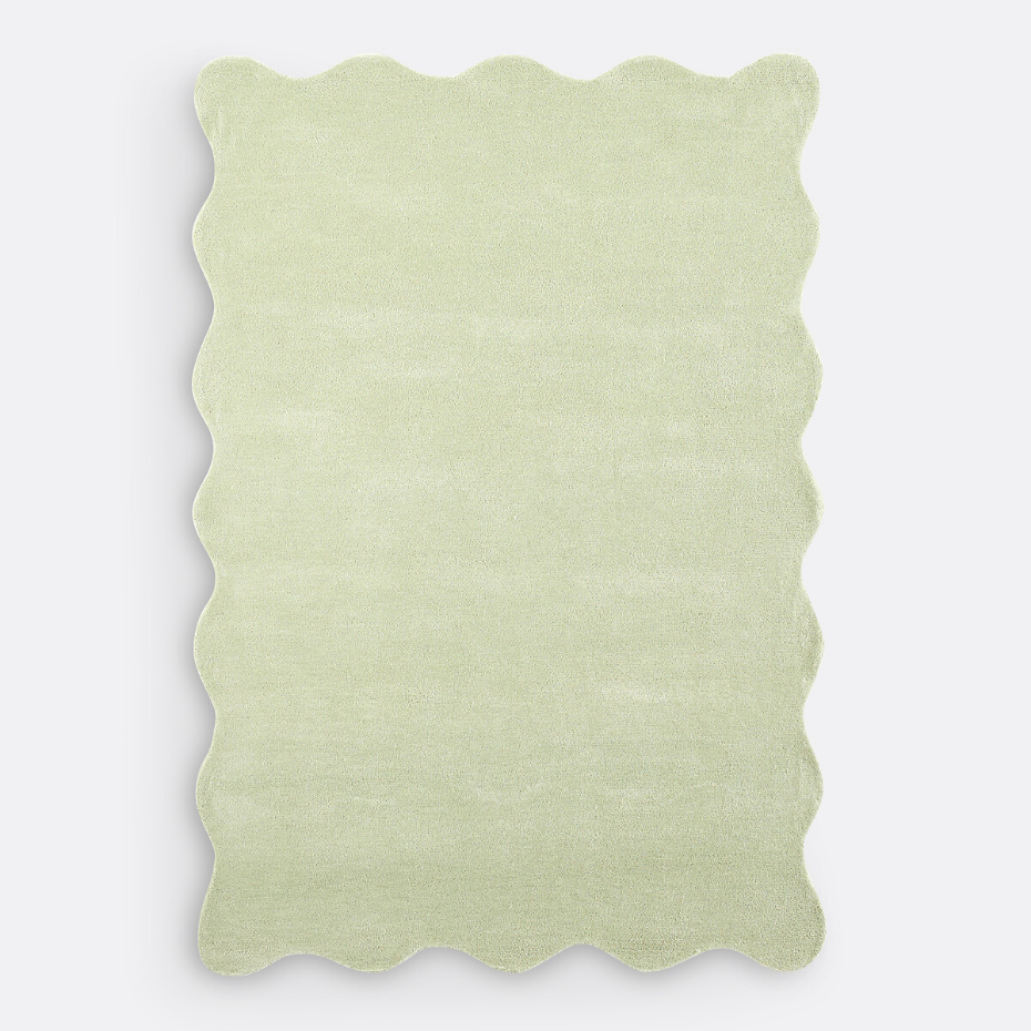 Tapis écailles en laine, Scalero