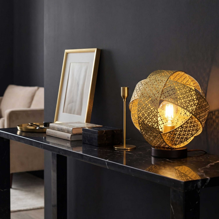 Lampe en métal, ALBEN