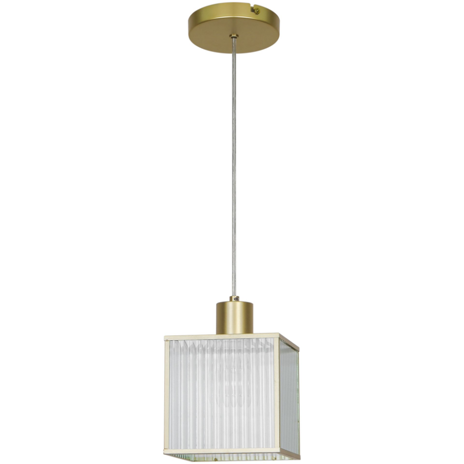 Suspension en verre transparent, GLADYS
