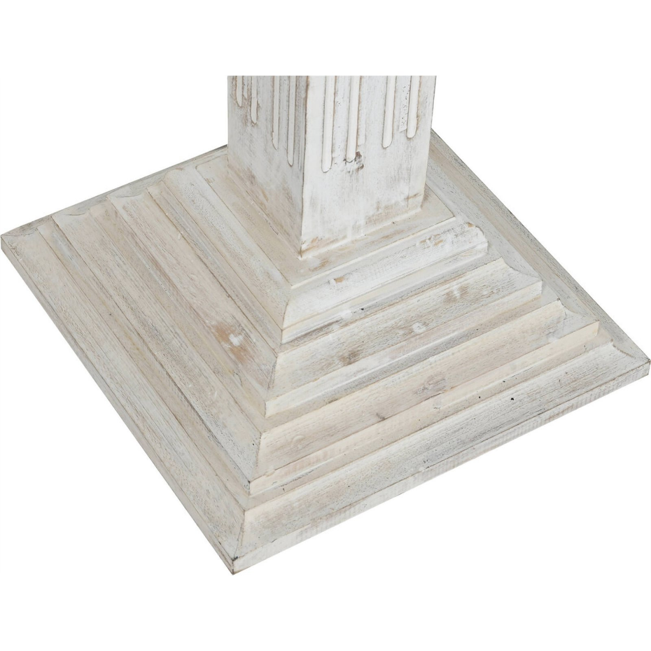 Lampadaire en bois avec porte-manteau style traditionnel Tradicional