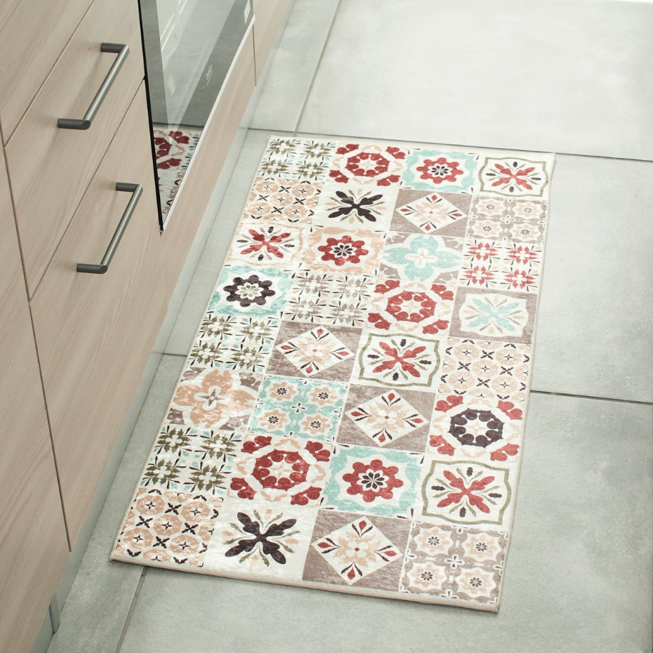 Tapis de cuisine carreaux de ciment AZULEJO