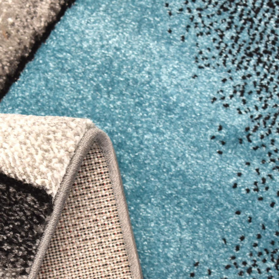 Tapis entrée tissé motif géométrique LYN8 ULTIMA