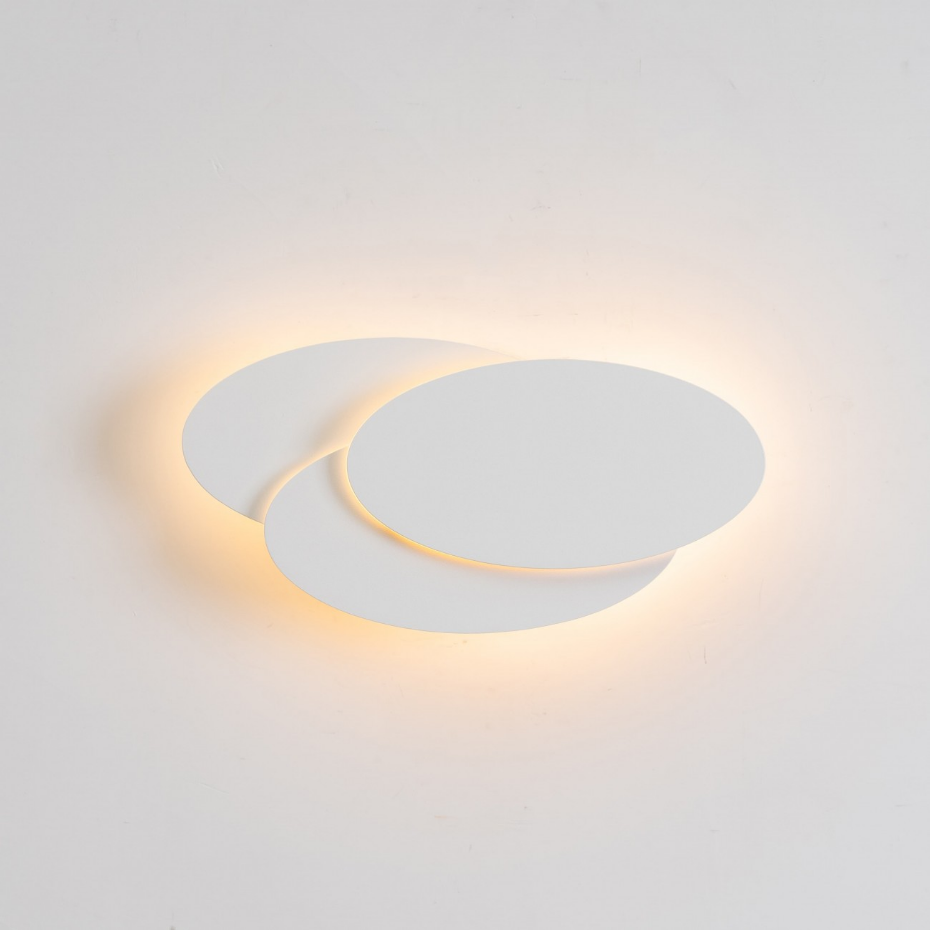 Applique LED triple ovale murale - TRIPLE LUNAR