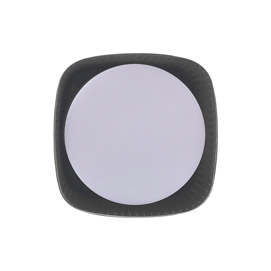 Plafonnier Sidara  Aluminium Seaside noir ,  H. 19 - IP54 - E27 /  Nordlux Extérieur