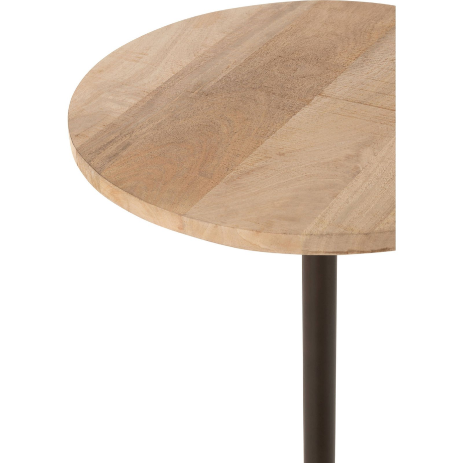 Lampe de table en métal forme feuille