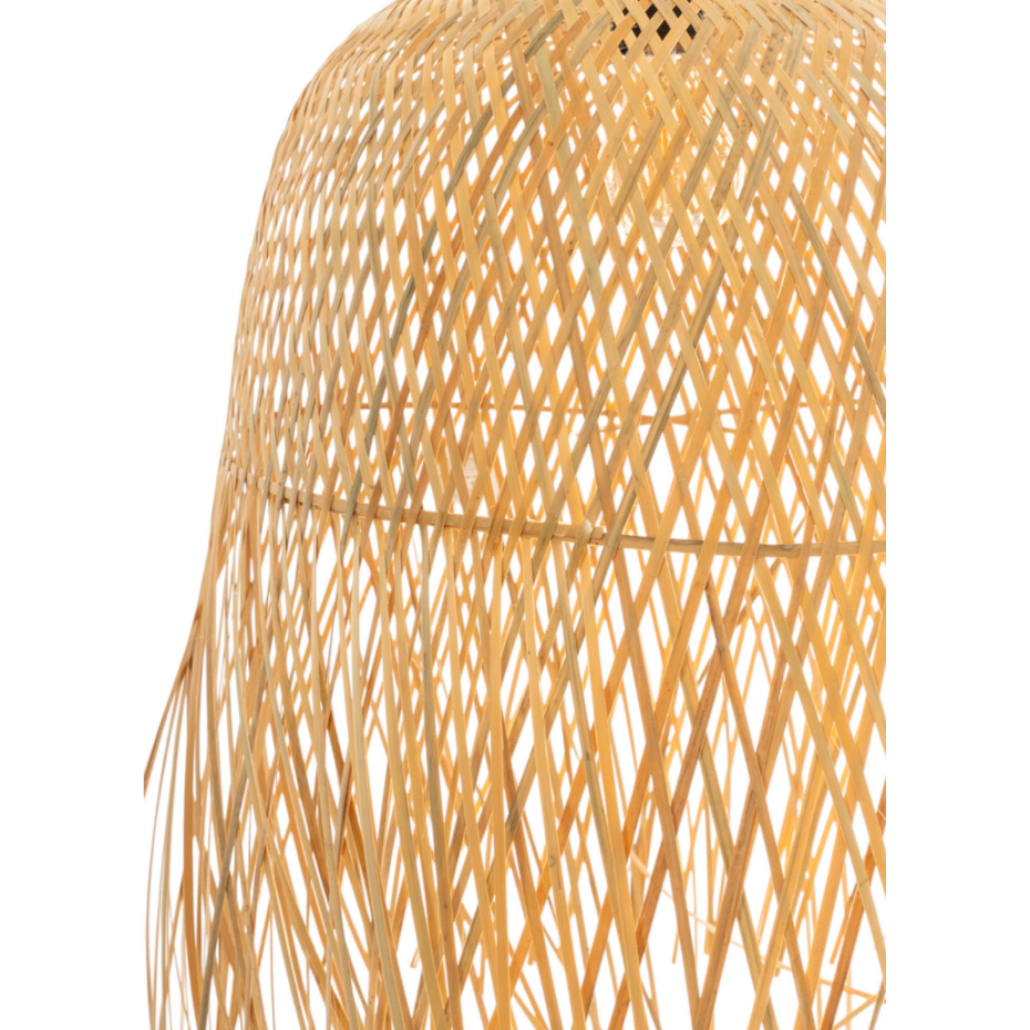 Suspension en fibres naturelles forme organique