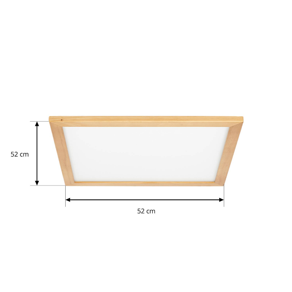 Plafonnier en bois traditionnelLED, Joren
