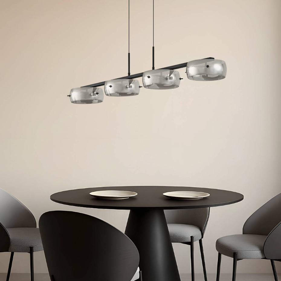 Suspension en verre moderneLED, Martis