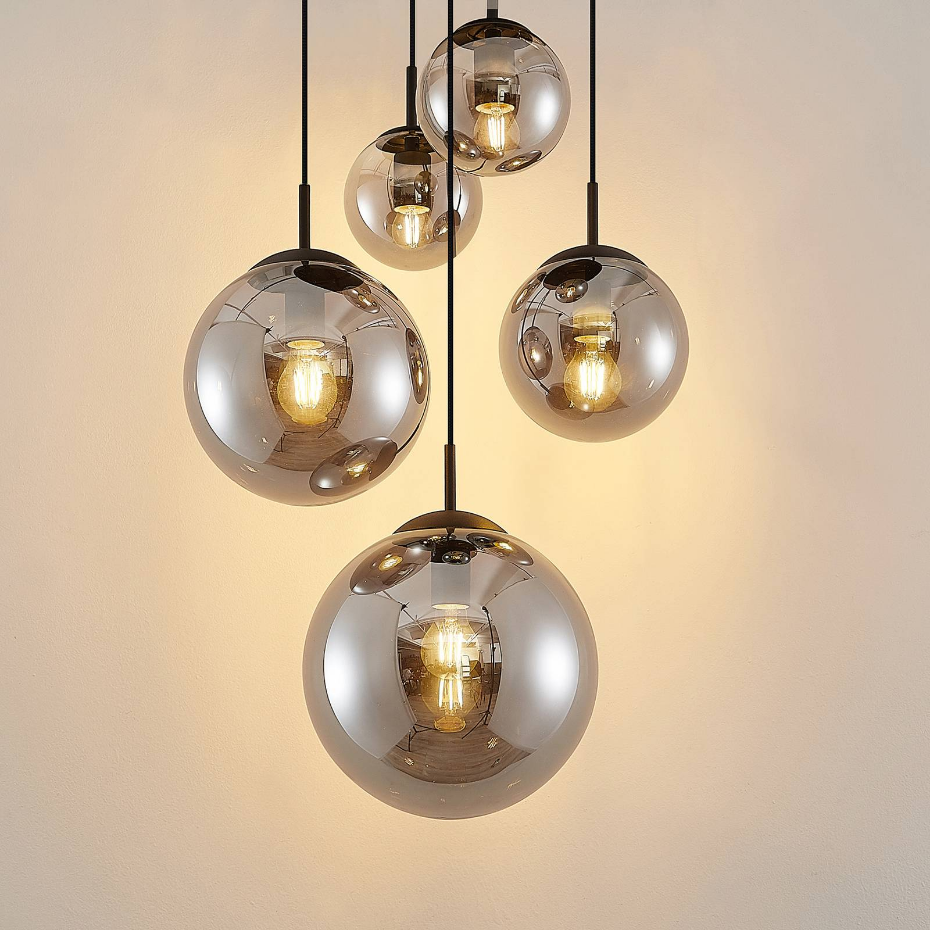 Suspension en verre vintage, Teeja