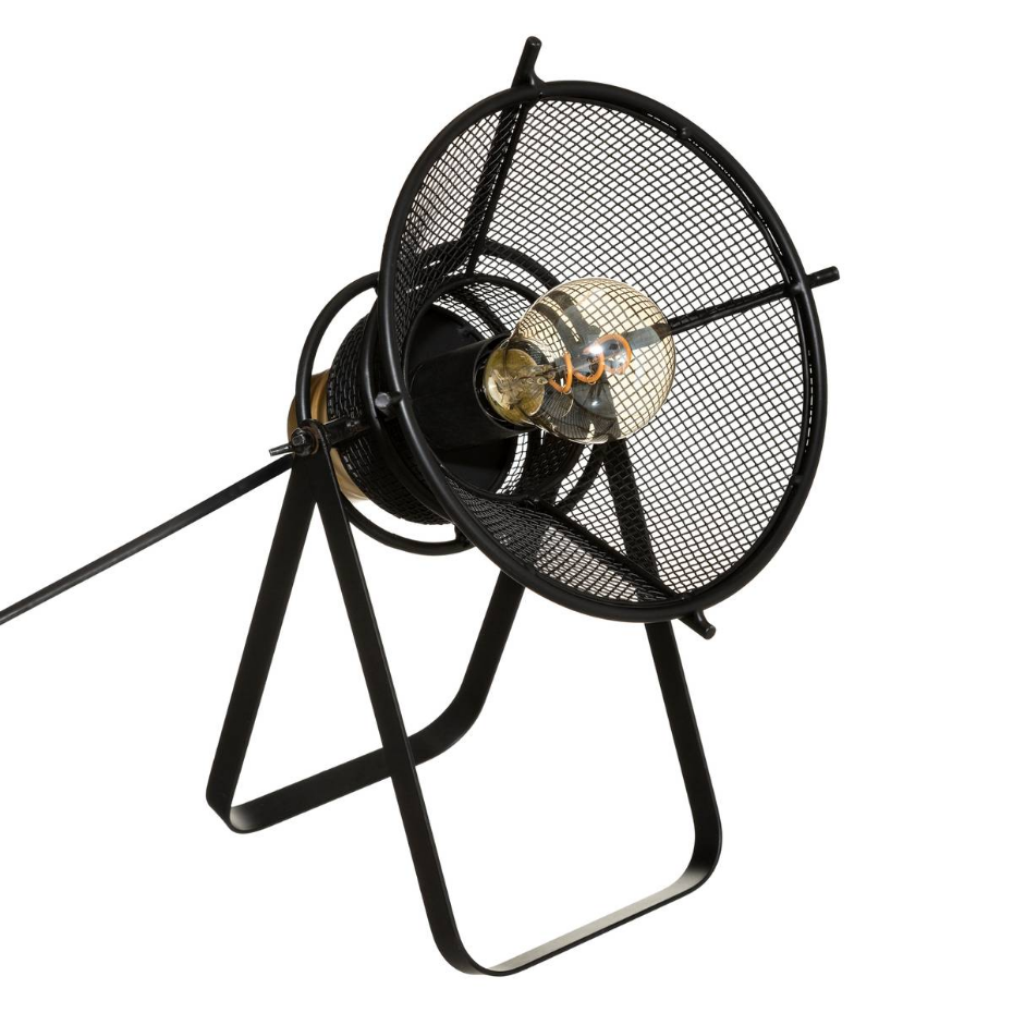 Lampe projecteur maille métal vintage RODO