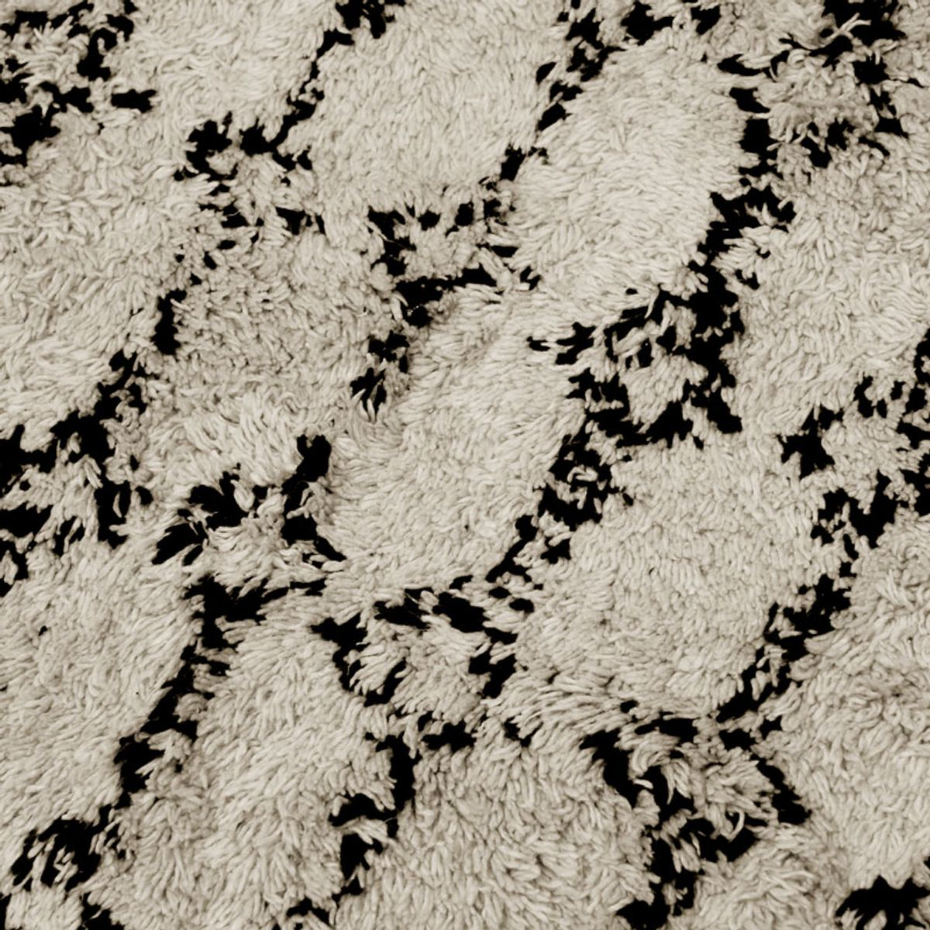 Tapis salon berbère en coton recyclé  BERBERE TRIBAL - style bohème