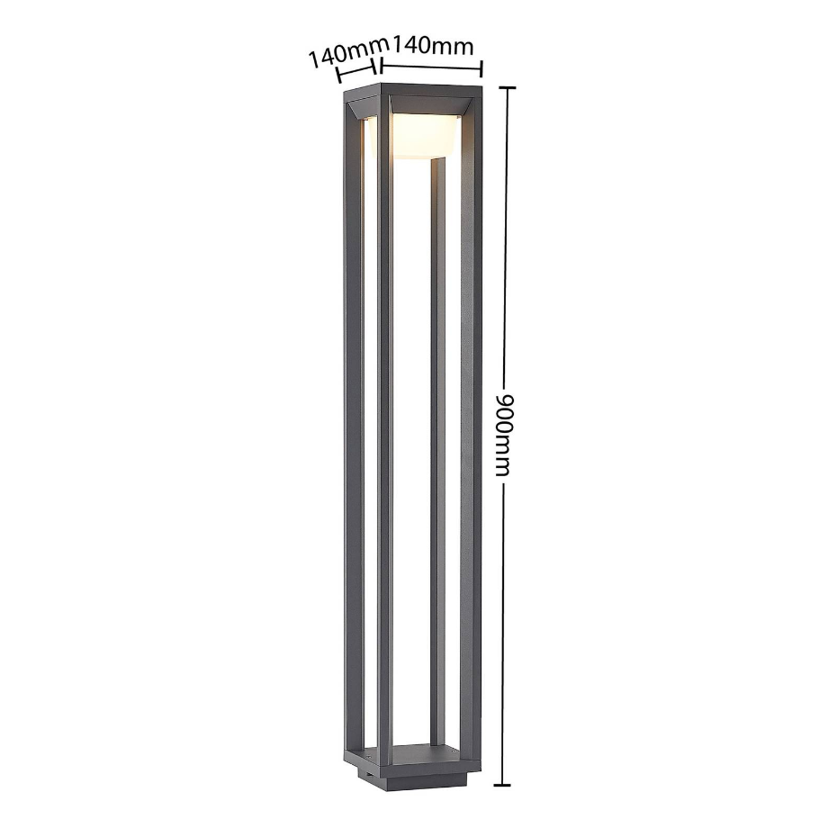 Luminaire extérieur en aluminium moderneLED