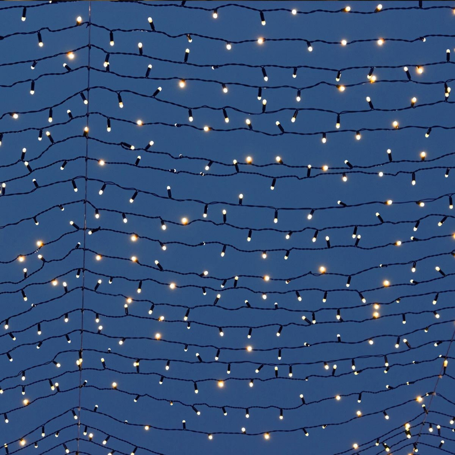 Guirlande solaire YOGY WARM 200 LED 16.3M