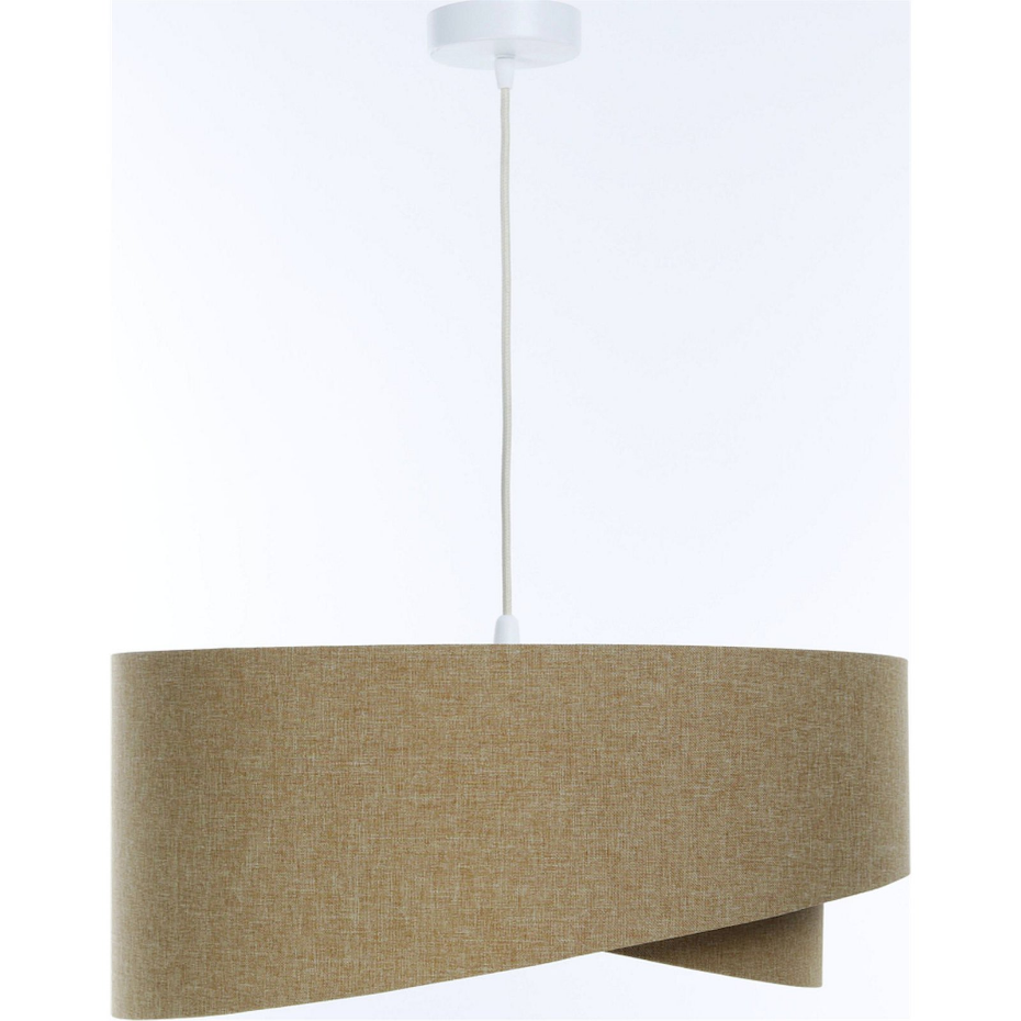 Suspension en tissu rond style boho