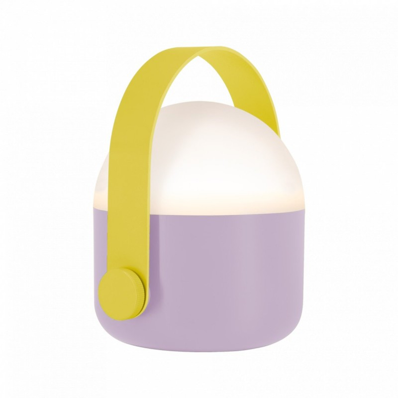 Lampe de table design ronde led portable  Ole