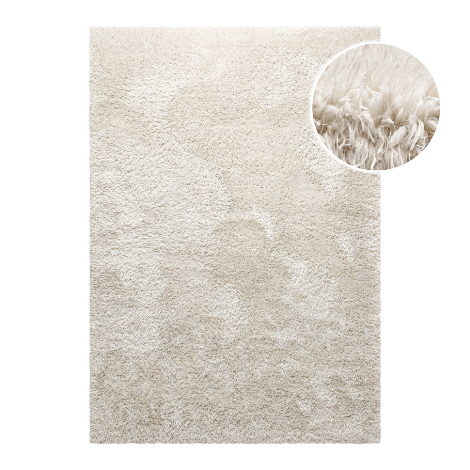 Tapis shaggy, aspect laineux ,  MATTEO