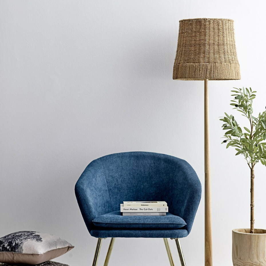 Lampadaire en Rotin