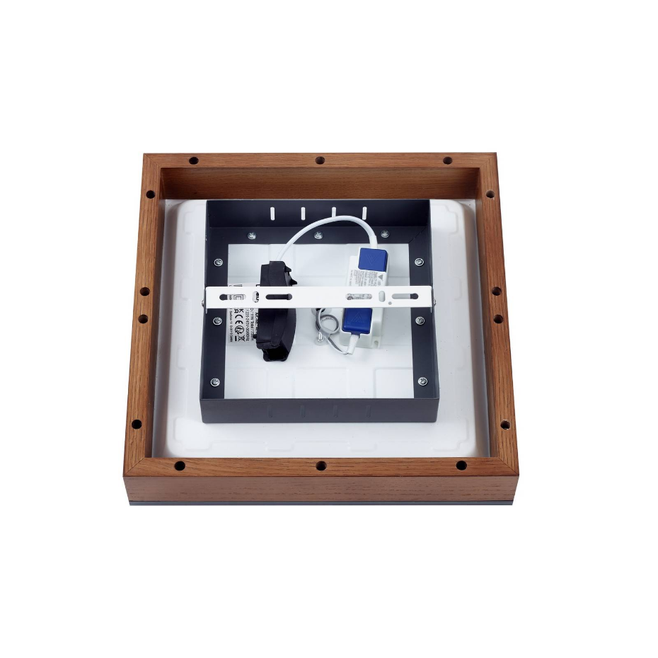 Plafonnier en bois moderneLED, Laviona