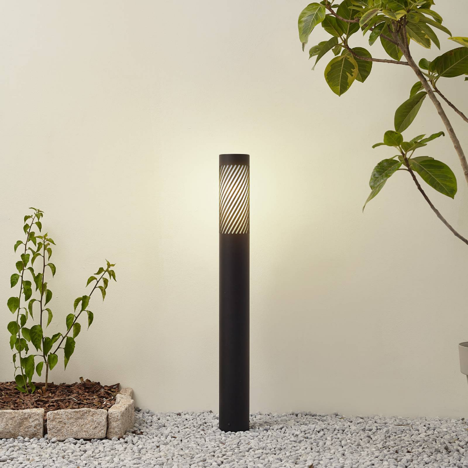 Luminaire extérieur en métal moderne