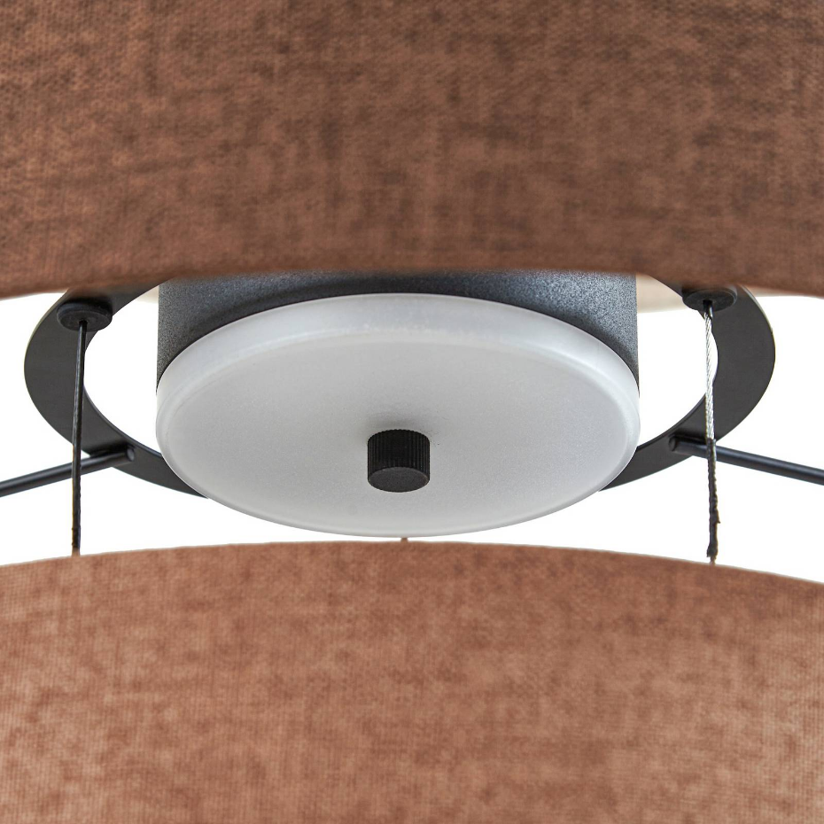Suspension en textile moderneLED, Peldano