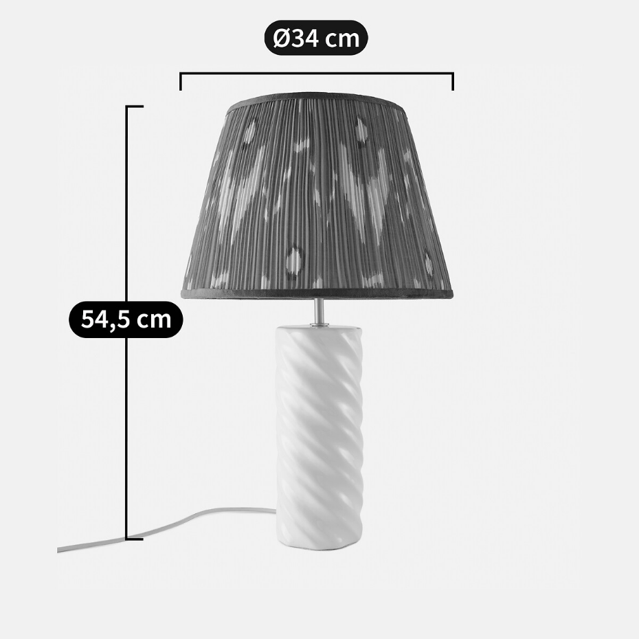 Lampe à poser en céramique, AUREVA