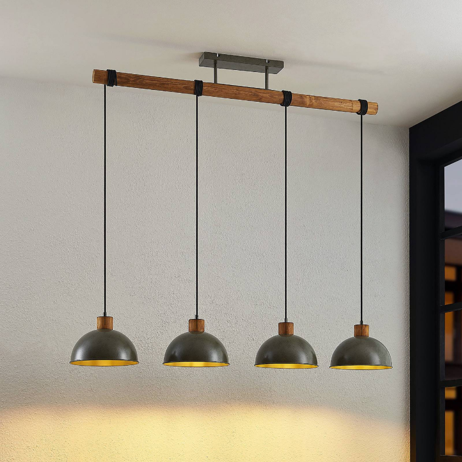 Suspension en bois vintage, Durbis