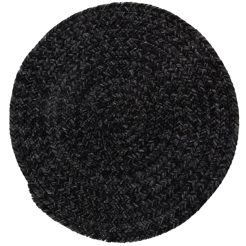 Tapis rond ou oval style jute intérieur extérieur JUTY