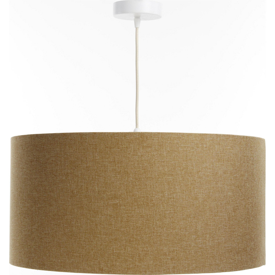 Suspension en tissu rond hauteur ajustable Boho Elegant