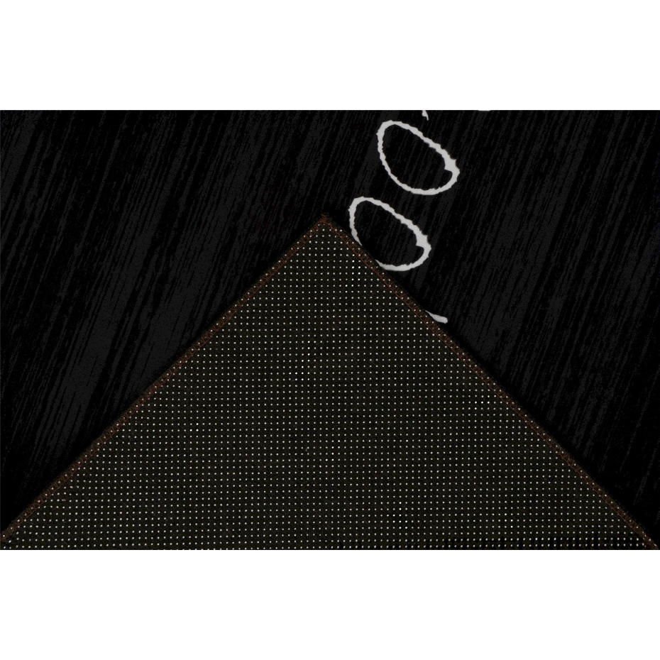 Tapis rectangulaire en polyester à poil court