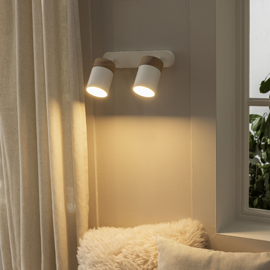 Spot en fer et PVC, TYANNA