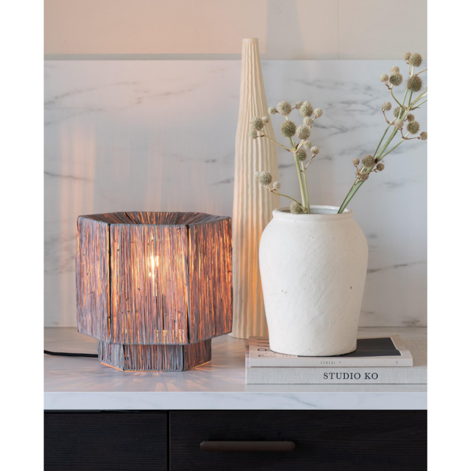Lampe De Table Raphia PANAMA