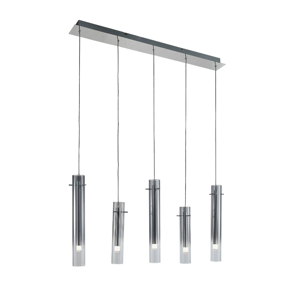 Suspension en verre moderneLED, Korvitha