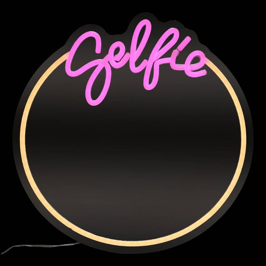 Néon LED Miroir SELFIE
