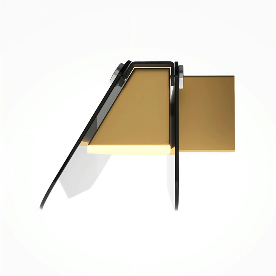 Applique à LED horizontale ave volet MINA