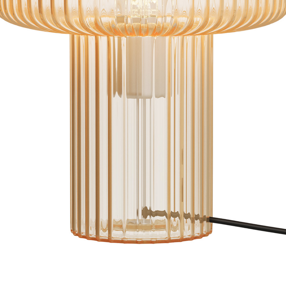 Lampe en verre cannelé - VERRA