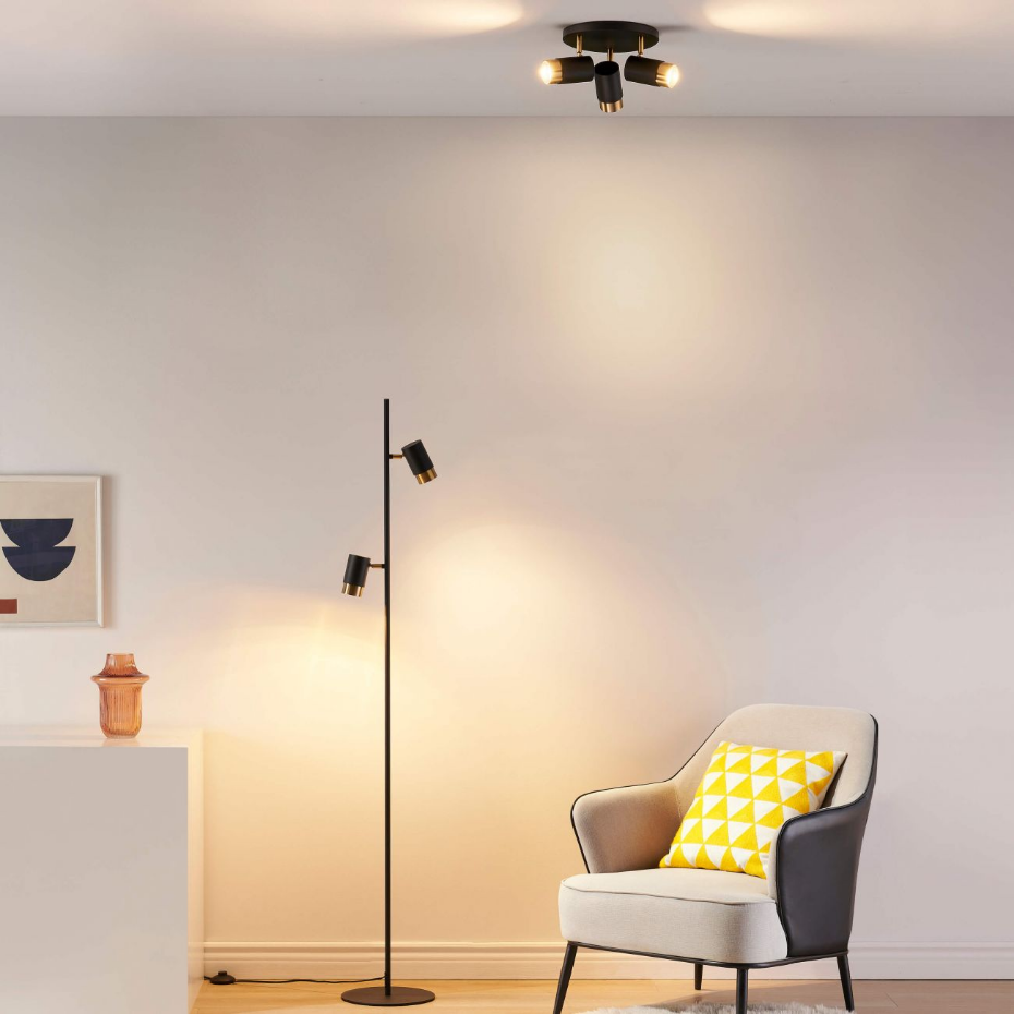 Grand lampadaire multi spot - ELYA