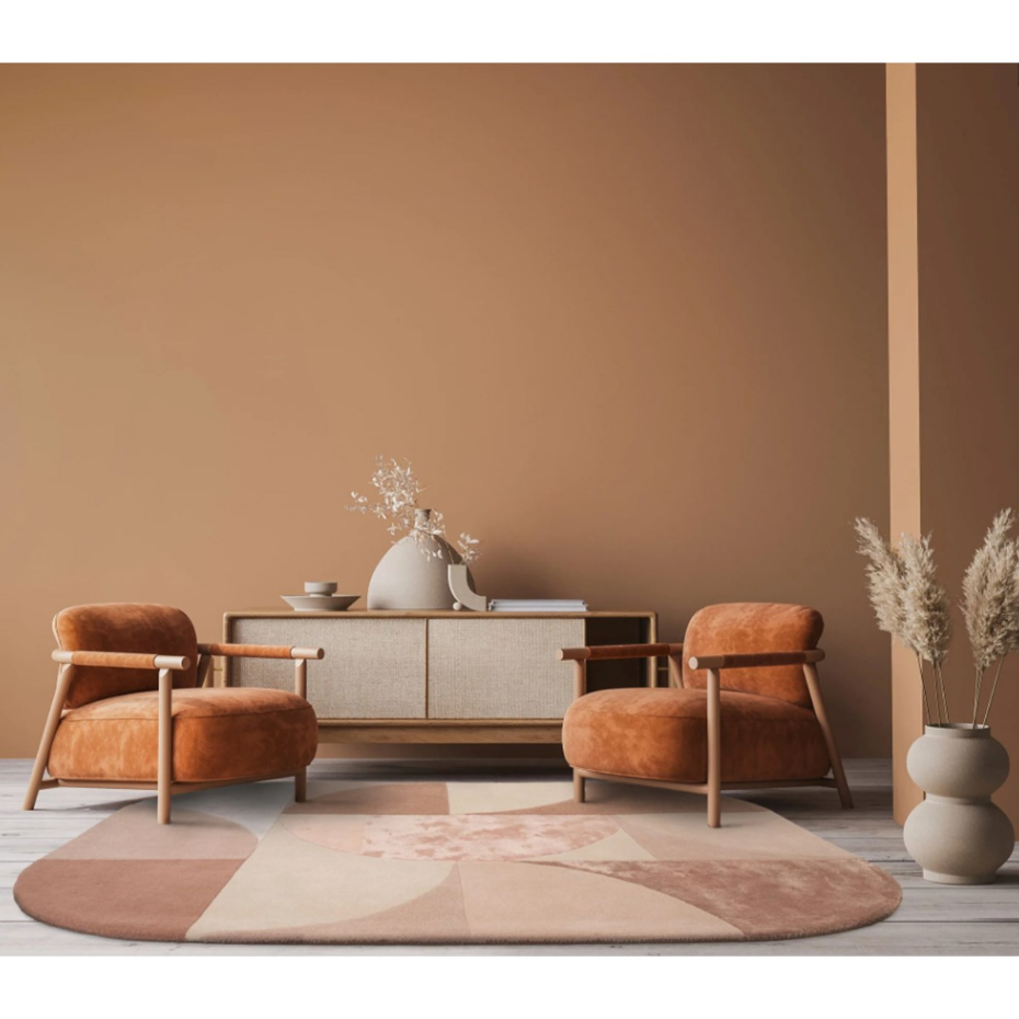 Tapis salon et chambre moderne en laine LAVO