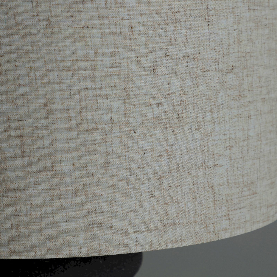 Lampe de table contemporaine en céramique finition texturée