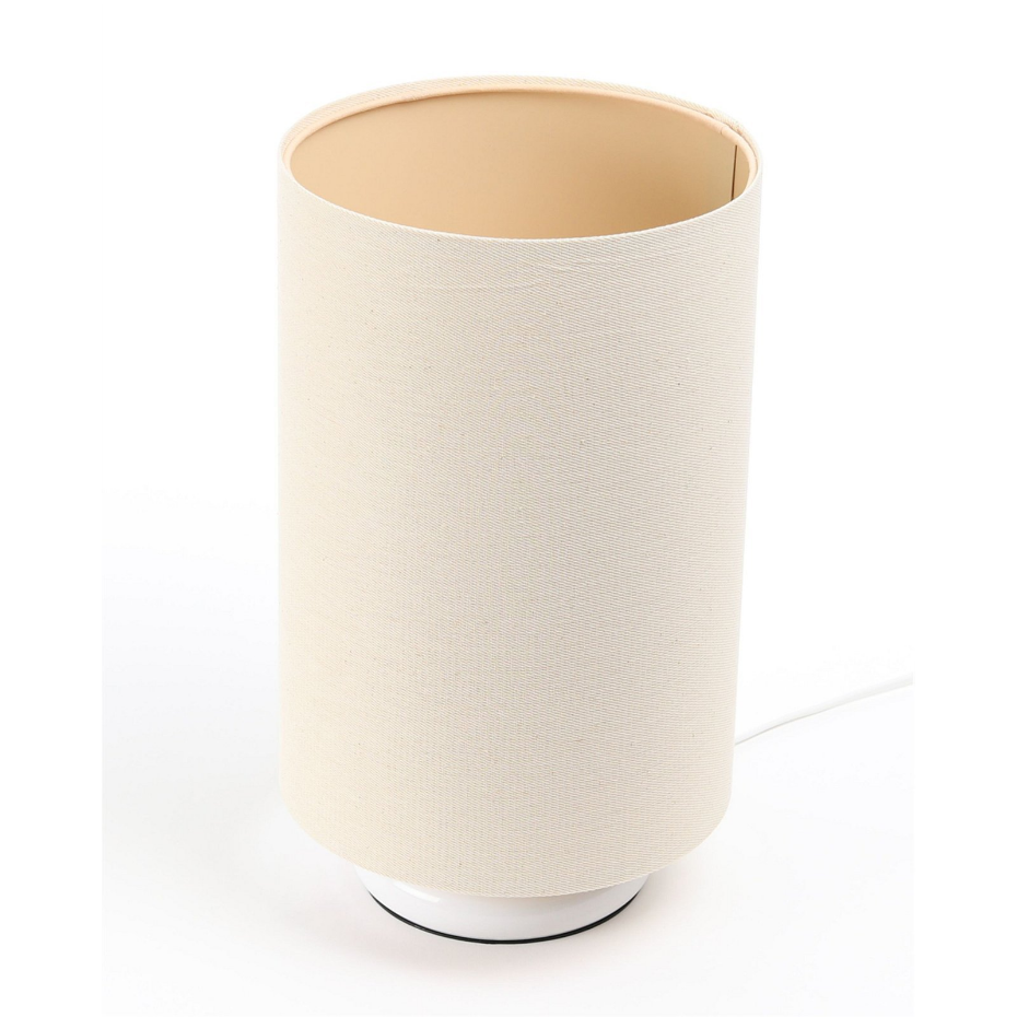 Lampe de chevet en jute style bohème