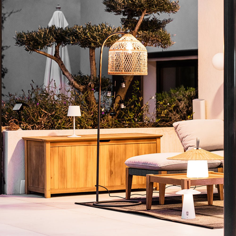Lampadaire d'extérieur filaire SELMA E27 H150cm
