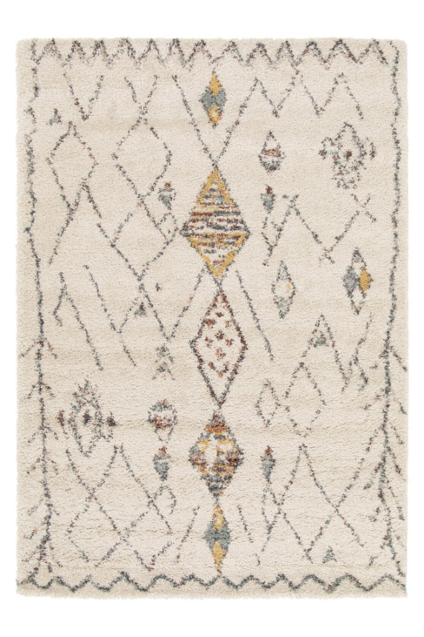 Tapis shaggy épais et confortable TIZI
