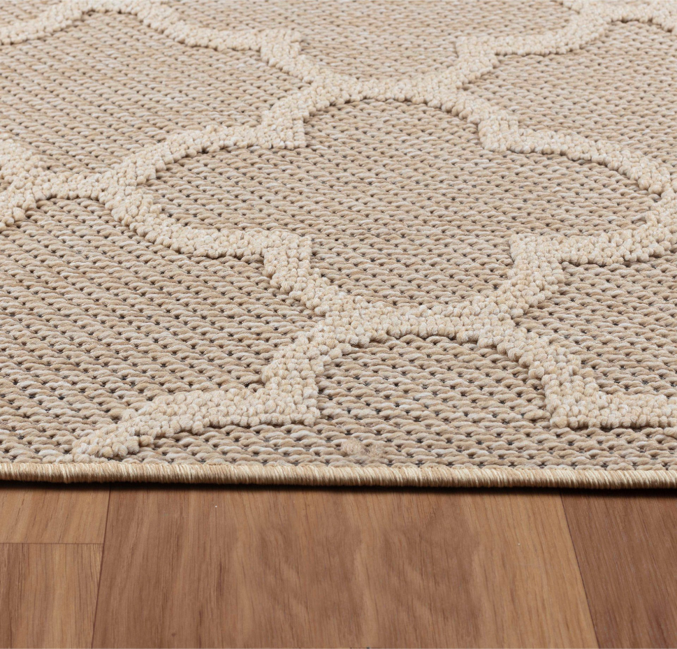 Tapis intérieur extérieur motif baroque PATARA