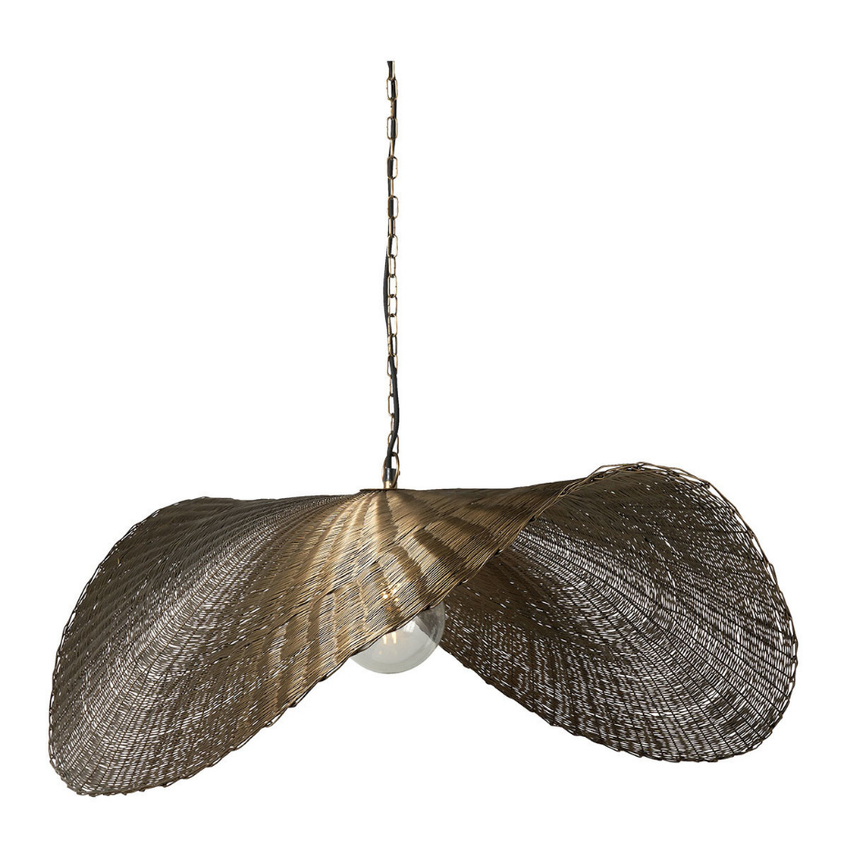 Suspension métal 100x70x33