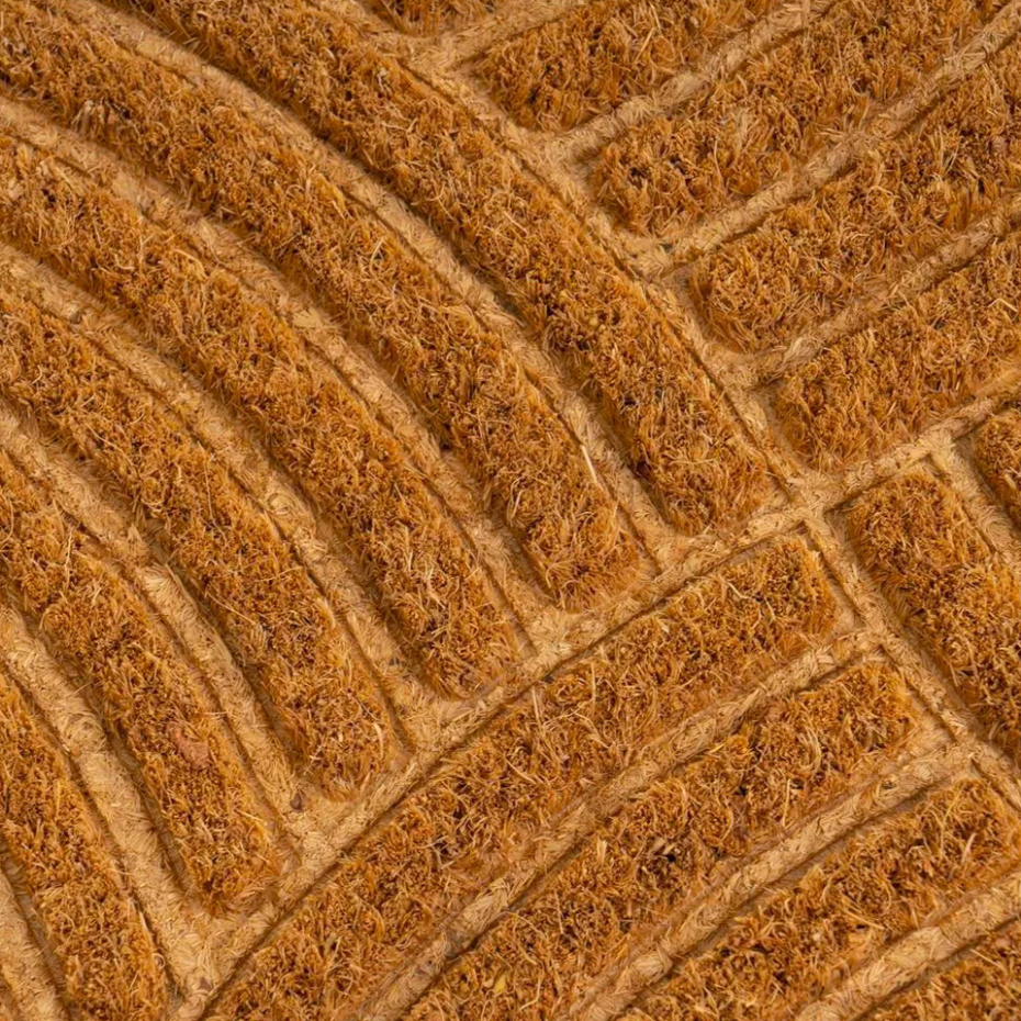 Paillasson coco marron 60x40x1.5cm
