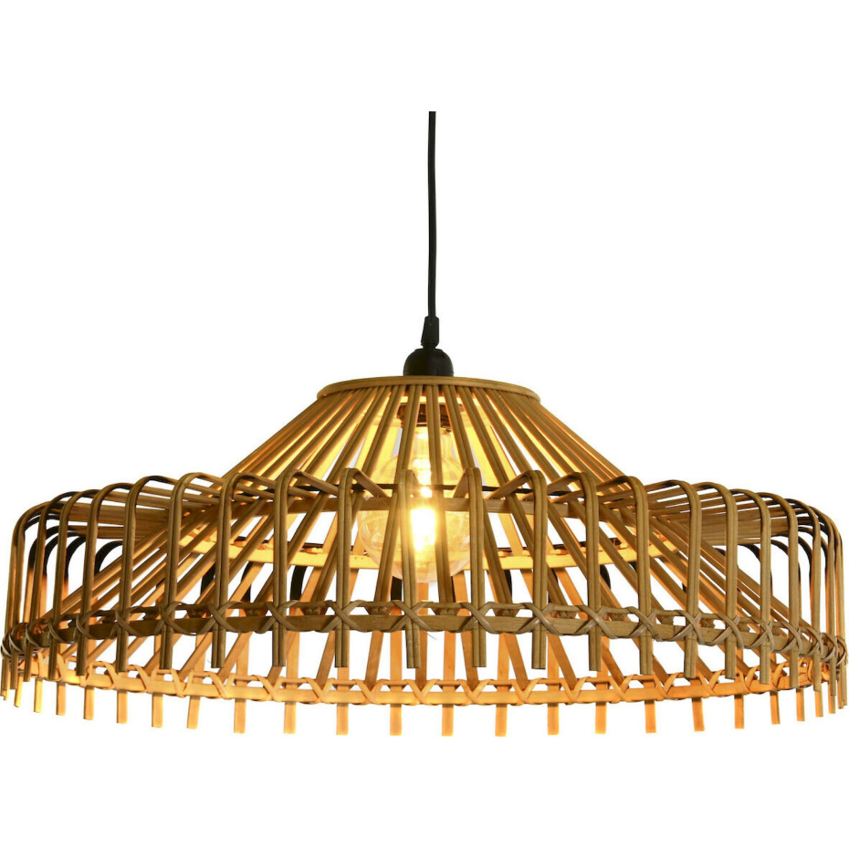 Suspension ronde en bambou Urban