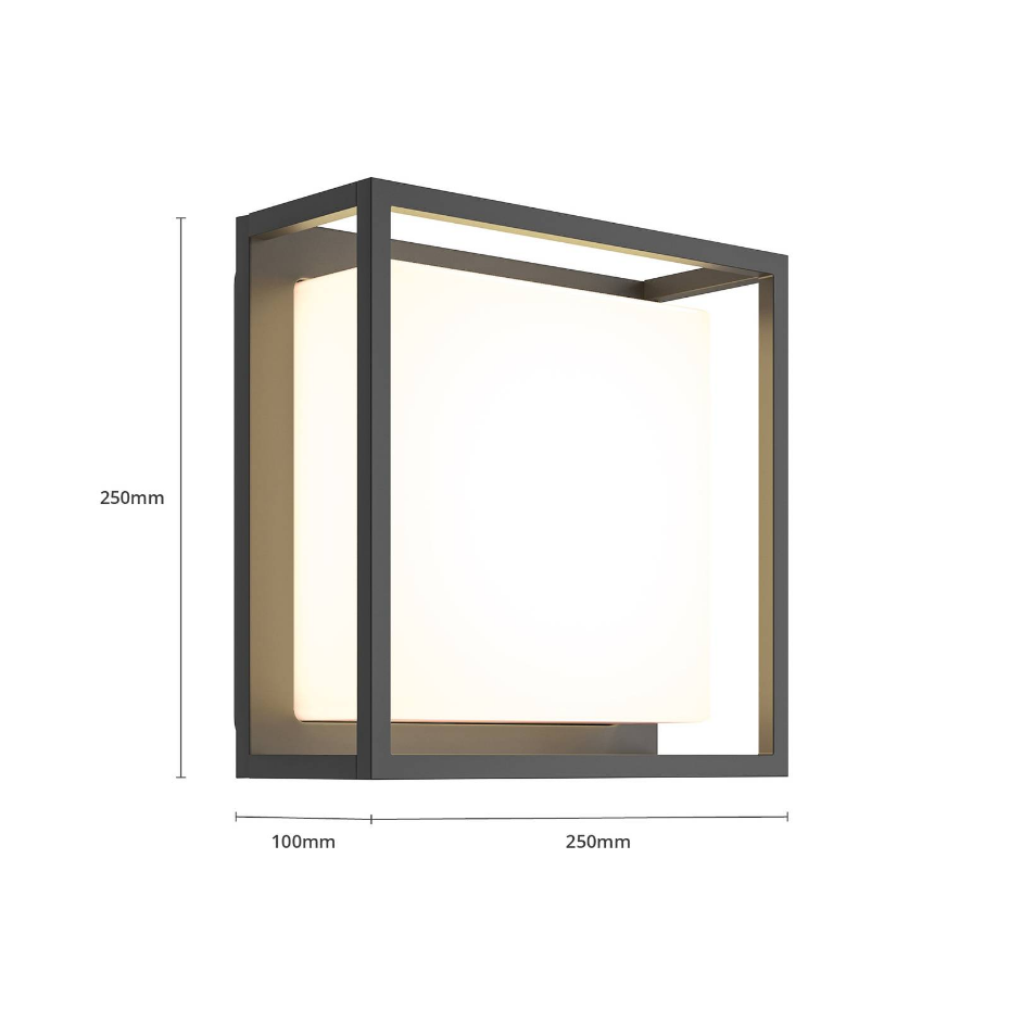 Applique extérieure en aluminium moderneLED