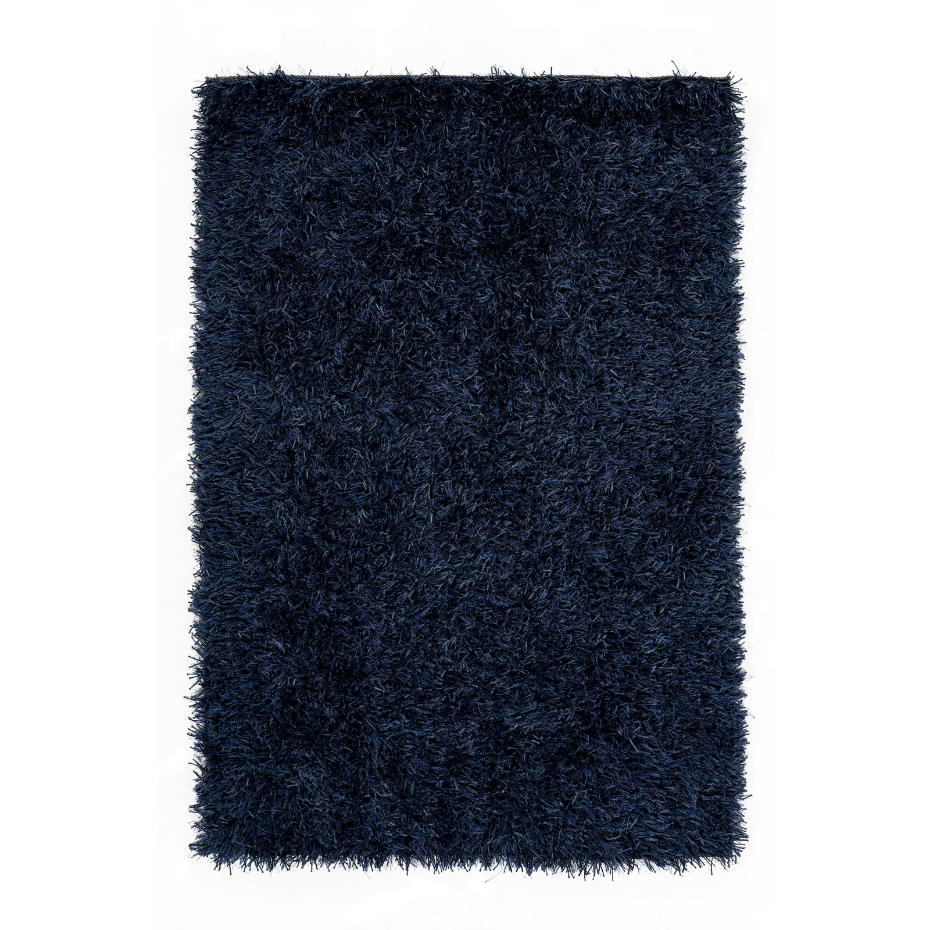 Tapis shaggy en polyester rectangulaire