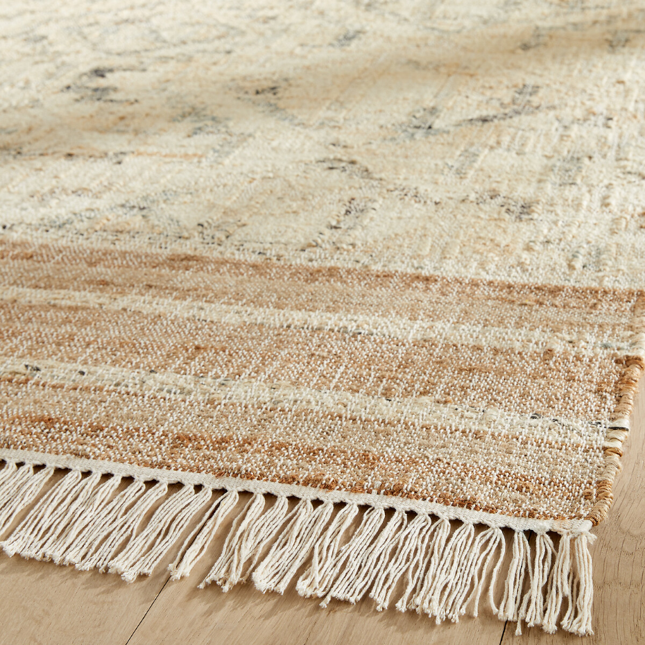 Tapis en jute, tissé main, Jelena